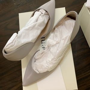 L.K. Bennett leather Floret Pumps Size 38.5 NEW